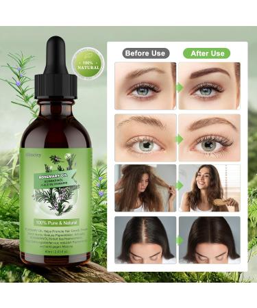 Rosemary Oil for Hair - Natural Rosemary Oil for Hair Growth - Rosemary Essential Oil for Hair Growth - Rosemary Essential Oil for Hair Care - Buy Online on GoSupps.com