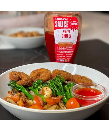 Fit Cuisine Low Calorie Sauce - Low-Cal Sauce to Support Weight Management Low Carb Diet Keto Friendly Vegan For Dipping Dressing Cooking Marinading - 425ml (Caesar Dressing) - Buy Online on GoSupps.com