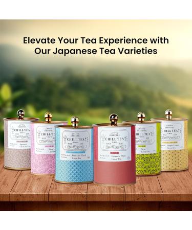  CHILL TEA Tokyo CHILL TEA Tokyo "UME" Plum Green Tea - 100% Japanese Leaf Green Tea - Rich Fruity Flavour (100g) - Buy Online on GoSupps.com