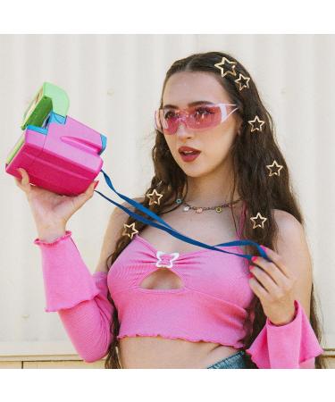 JYTDBCS 12 pieces of gold star hair clips star hair clips metal star hair clips anti-slip snap snap button hair clips Y2K Carnival hair accessories for girls gold clips for hair stars - Buy Online on GoSupps.com