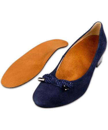 KAPS Relax Shock Absorber Insoles - Orthopedic Microfiber & Memory Foam Shoe Inserts for Men | Support Longitudinal Arch | 46 EUR / 12 UK - Buy Online on GoSupps.com