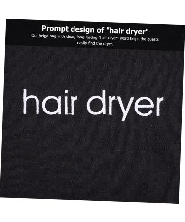 MUSISALY 3pcs Hair Dryer Storage Bag Hair Dryer Straightener Holder Hair Dryer Bag Travel Pouch Bag Fabric - Buy Online on GoSupps.com