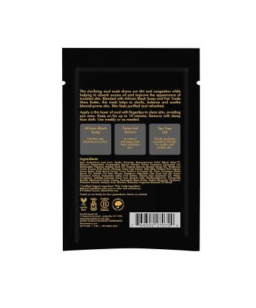 Buy SheaMoisture Mud Mask Packette for Oily Blemish-Prone Skin - African Black Soap | 0.5 oz - International Shipping Available - Buy Online on GoSupps.com