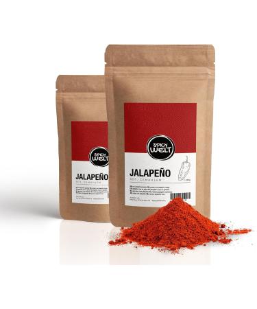 Spicy Welt Jalape o Rouge Moulu (250g) Poudre de Piment Jalape o | Pour Chili Tacos Sauces & Marinades BBQ | Saveur Fruit e & Piquant Rond | 100% Naturel Sans Additifs - Buy Online on GoSupps.com