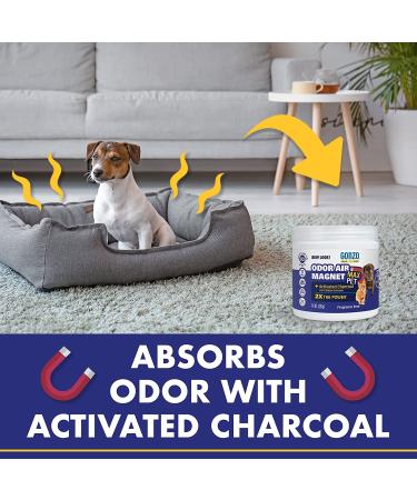 Gonzo Natural Magic 14oz Activated Charcoal - 2 Pack for Litter Boxes, Cages, Pet Beds - Buy Online on GoSupps.com