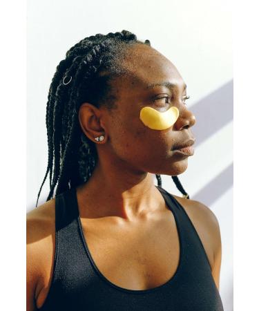 24K Gold Under Eye Patches - 30 Pairs for Dark Circles Puffiness & Anti-Aging Care | Moisturizing Collagen Eye Masks - Buy Online on GoSupps.com