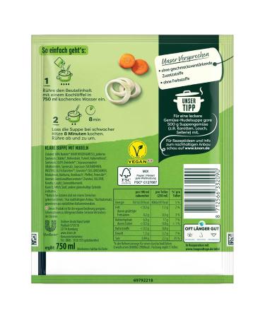 Buy Knorr Love Letter Soup - Delicious Noodle Soup with Natural Ingredients 750ml (3 Plates) - International Shipping Available - Buy Online on GoSupps.com
