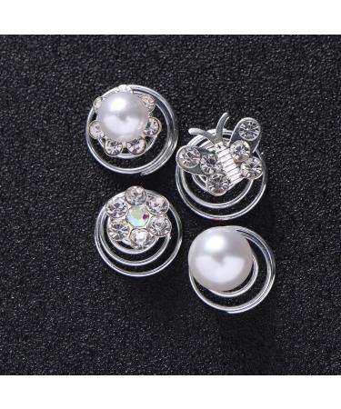 TOYANDONA 36-Piece Rhinestone Crystal Twisters Hair Clip Set for Women - Bridal & Party Hair Accessories - Buy Online on GoSupps.com