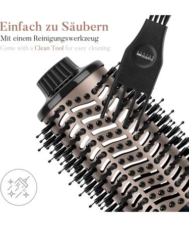 Parwin Pro Beauty 4-in-1 One-Step Warm Air Brush - 1000W Oval Hair Dryer & Volume Brush for Smoothing & Volume - International Shipping Available - Buy Online on GoSupps.com