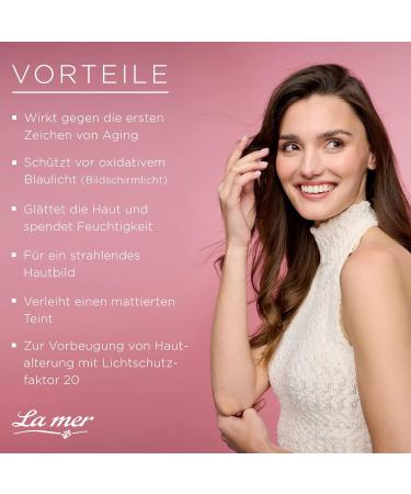  La Mer La Mer First Perfection Pure Glow Day Cream against the first signs of aging - Protects against oxidizing blue light - Smoothes and hydrates the skin - With SPF 20 - 50 ml - Buy Online on GoSupps.com