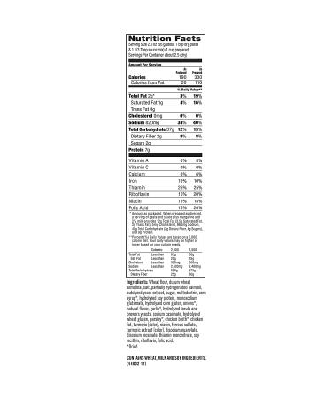 Pasta Roni Creamy Chicken Fettuccine Mix 4.7oz - Delicious Pasta Side Dish - Buy Online on GoSupps.com