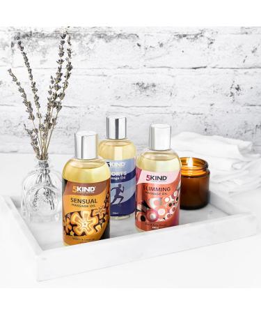 5Kind Loving Massage Oil 250ml - Vanilla & Jasmine Body Oil for Date Night - Relaxing Therapy Oil - Buy Online on GoSupps.com