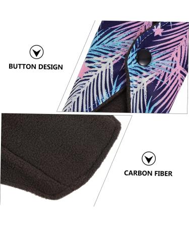 Washable Cloth Pads 6pcs Set for Women - Reusable Bamboo Charcoal Period Pads - Buy Online on GoSupps.com