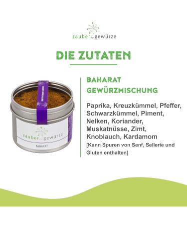 Magic of the Spices Baat Spice - Premium Arabic Spice Mixture for Meat Fish & Vegetables | 60g Re-Lockable Aroma Can - Buy Online on GoSupps.com