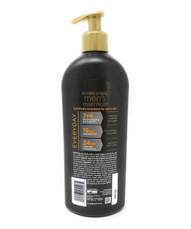 Gold Bond Men's Everyday Essentials Lotion 17.4 oz - Hydrating Body Moisturizer for Men - Buy Online on GoSupps.com
