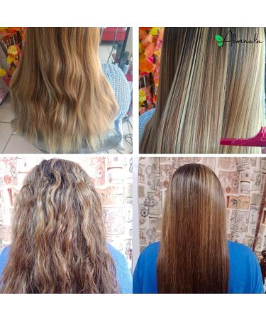 Kit Lissage Bresilien Keratine Sans Formol Professionnel BIO 100% Sans Sulfate Sans Silicone Sans Fum es Gaz Et Odeurs Nourrit Hydrate R pare Les Cuticules Et Lisse 0% De Frisottis (200 ml) - Buy Online on GoSupps.com