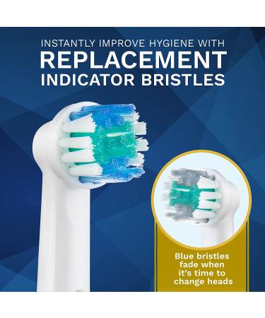 Aster Replacement Toothbrush Heads - 16 Pack | Compatible with Oral-B Braun Electric Brushes | Precision Clean Refill for 7000/Pro 1000/9600/5000/3000/8000 | 16 Count - Buy Online on GoSupps.com