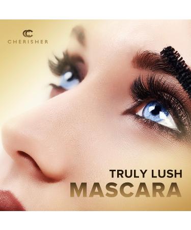 Cherish Hypoallergenic Mascara with Vitamin E | Deep Black, Gluten Free, Volumizing Formula for Bold, Natural-Looking Lashes | Sensitive Eyes Safe - Buy Online on GoSupps.com