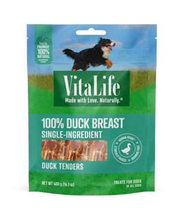 VitaLife 400 g Duck Tenders All Natural Dog Treats