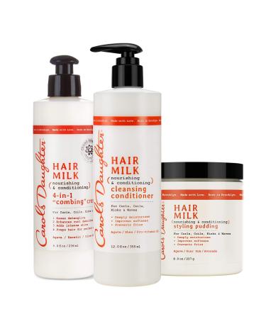 Carol's Daughter Hair Milk Conditioning Curl Cleansing Conditioner For Curls Coils Kinks & Waves 12 fl oz (355 ml)