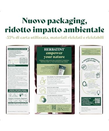  Herbatint Herbatint Permanent Hair Colour Gel 5M Light Mahogany Brown - 170ml | Ammonia-Free 100% White Hair Coverage | for Sensitive Skin with 8 Organic Natural Extracts - Buy Online on GoSupps.com