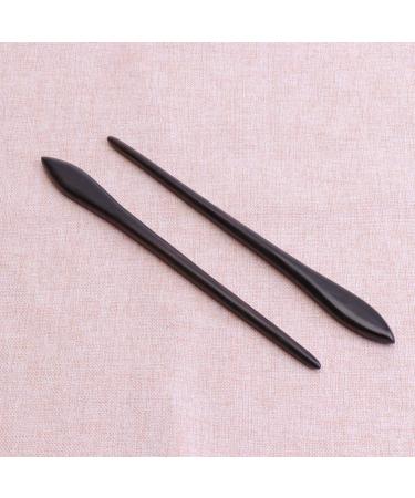 Beaupretty Hand-Carved Japanese Hair Chopsticks - 2 Pack Wood Hairsticks & Hair Pins for Long Hair Women - Buy Online on GoSupps.com