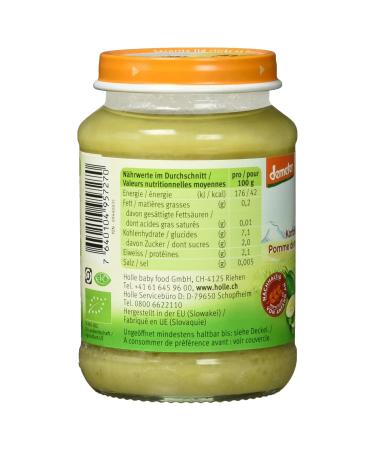 Holle Organic Potatoes with Peas & Zucchini - 190g | Premium Baby Food | International Shipping - Buy Online on GoSupps.com