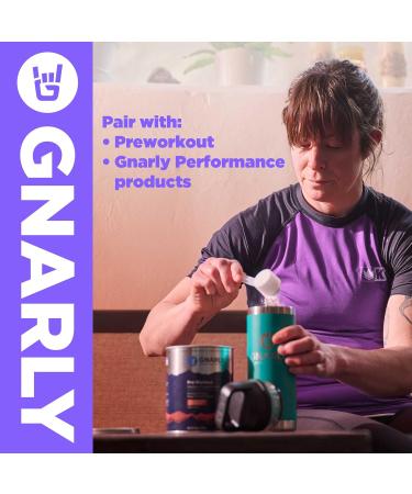 Gnarly Nutrition Creatine Powder - Vegan Creapure NSF Certified 5g Creatine Monohydrate for Optimal Recovery & Sports Nutrition (15.87oz - Buy Online on GoSupps.com