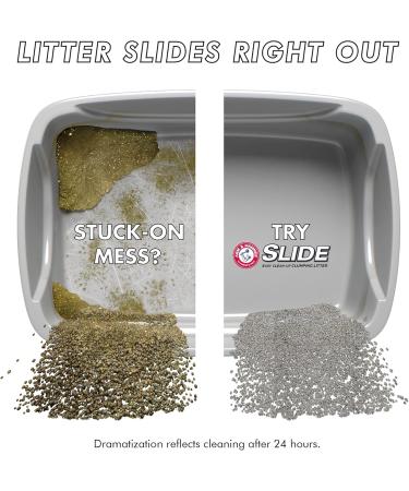 Arm & Hammer Clump & Seal Slide Clay Cat Litter 9.1kg Odour Control Dust Free Clumping Litter Slide 9.1kg - Buy Online on GoSupps.com