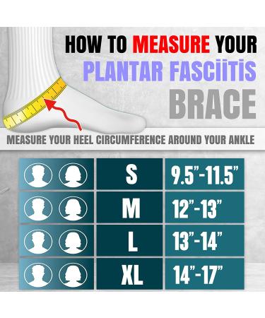 BLITZU Ankle Brace with Adjustable Compression Strap - Achilles Tendonitis Relief for Men & Women - Sprained Ankle Support Sleeve - Heel Pain & Foot Arch Protector - Size M Black - Buy Online on GoSupps.com