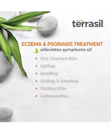 Terrasil Eczema & Psoriasis Kit - 3X MAX Antifungal Formula for Severe Outbreaks - Buy Online on GoSupps.com