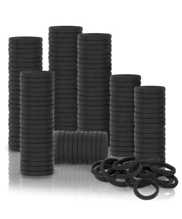 Ansnbo 120PCS Black Hair Ties  Seamless Thick Hair Bands Ponytail Holder  Elastic Hair Tie No Damage Crease Hairties Soft Hair Ties for Women - Buy Online on GoSupps.com