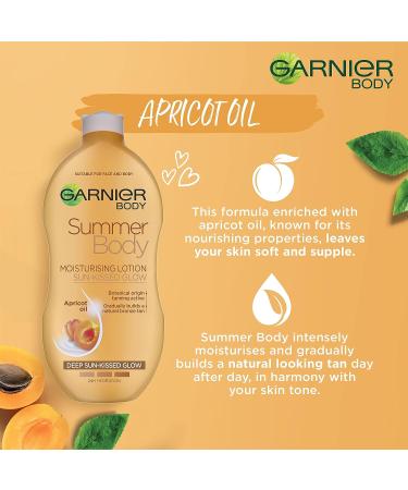 Garnier Summer Body Milk Deep 77022 250ml - Hydrating Sun-Kissed Glow - Buy Online on GoSupps.com