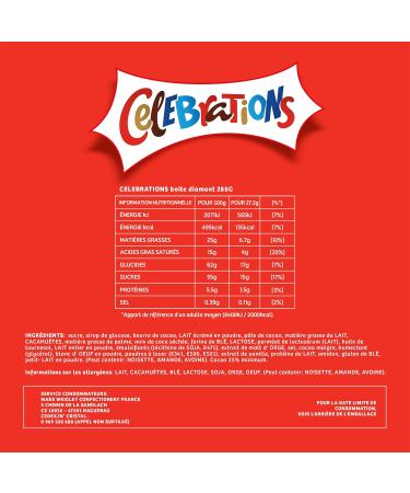 Celebrations Diamond Box 288 g - Set of 2 - Buy Online on GoSupps.com