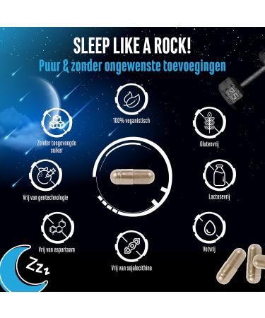 VitaminVersand24 DE Knockout Sleep & Recovery Support 120 capsules with Shoden Ashwagandha extract magnesium Ltryptophan natural Ltheanine from green tea valerian Vegan - Buy Online on GoSupps.com