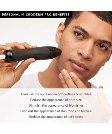 PMD Beauty Personal Microderm Pro - Black 400g | Exfoliate & Rejuvenate Skin - International Shipping Available - Buy Online on GoSupps.com