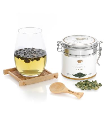 BESTLEAFTEA- Spring Picked Jasmine Pearl Green Tea/ Chinese Loose Leaf Tea 100 gram/3.5 OZ