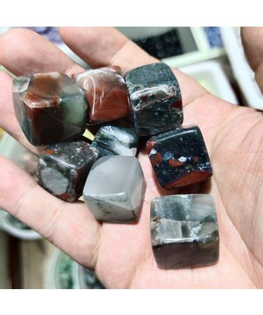 Natural African Blood Stone Raw Quartz Dragon Blood Stone Minerals Can be Used for (Size : 5pcs) HOMEZHOU (Size : 3pcs) - Buy Online on GoSupps.com