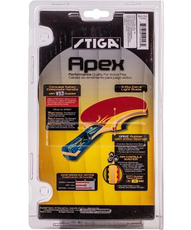 STIGA Apex Table Tennis Racket with ACS Technology - Performance-Level Control - Buy Online on GoSupps.com