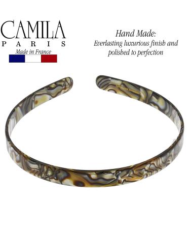Camila Paris CP2005 Handmade Onyx French Headband for Women - Strong Hold Grip, Lightweight & Flexible - No Slip Styling Hair Accessory - Made in France (Medium, Pack of 1) - Buy Online on GoSupps.com