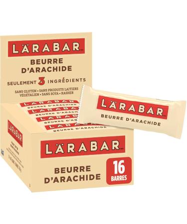 Larabar Gluten Free Coconut Cream Fruit and Nut Energy Bar 16-Count 768 Gram & Gluten Free Peanut Butter Fruit and Nut Energy Bar 16-Count 768 Gram - Buy Online on GoSupps.com