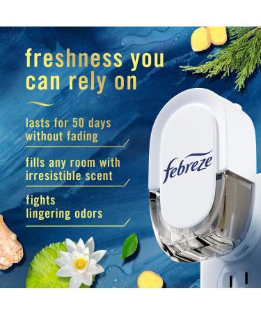 Febreze Odor-Fighting Fade Defy PLUG Air Freshener Refills - Mountain & Ocean Scents 4-Pack (0.87 fl. oz. Each) - International Shipping Available - Buy Online on GoSupps.com