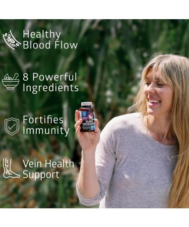 Number One Nutrition N1N Premium Blood Circulation Supplement with 8 Powerful Herbs & Vitamins and Omega 3 6 9 + DHA Gummies 2 Pack Bundle - Buy Online on GoSupps.com