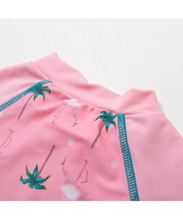 Bonverano Baby Girls UPF 50+ Sunsuit with Sun Cap - Pink Coconut, 6-9 Months - Buy Online on GoSupps.com