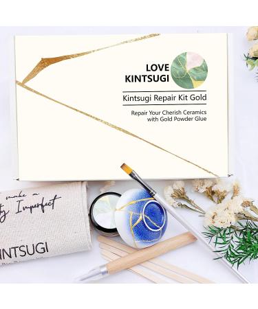 Kintsugi Repair Kit - Gold Powder Glue for Meaningful Pottery | Starter Set - Buy Online on GoSupps.com