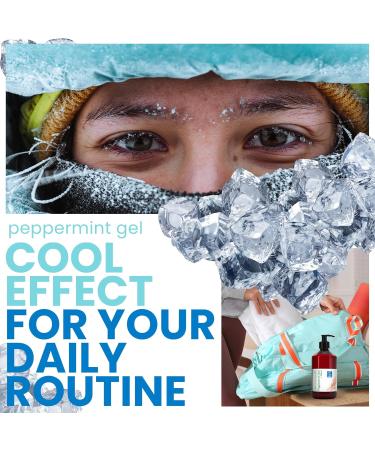 Peppermint Foot Lotion Cooling Gel for Heavy Legs Tired Legs Relief Varicose Veins Treatment Instant Relief for Restless Legs Rapid Cool Foot Moisturiser Calluses and Hard Skin Dry Skin 250ml - Buy Online on GoSupps.com