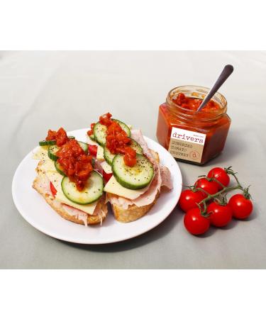 Drivers Sundried Tomato Chutney 350g - Delicious Pickle for Every Dish - Buy Online on GoSupps.com