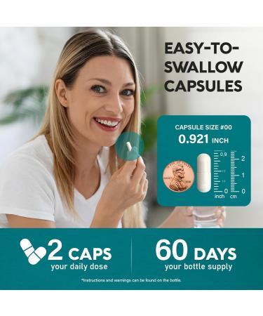 GABA L-Theanine 900 mg - Made in USA - Magnesium | Vitamin B6 - Calm Sleep Relaxation & Mood Support - 750 mg Gamma AminoButyric Acid 150 mg L-Theanine - Non-Habit Forming Vegan - 120 Capsules 120 Count (Pack of 1) - Buy Online on GoSupps.com