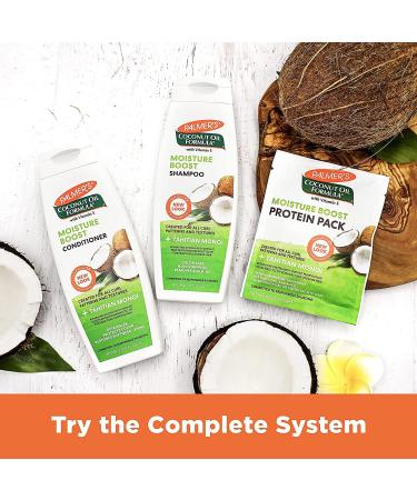 Palmers Coconut Hair Oil Protein Pack 2.1 Oz - Deep Conditioning Formula (Pack of 3) - Buy Online on GoSupps.com