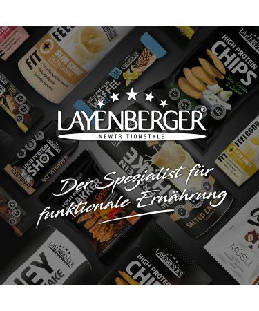 Buy Layenberger High Protein Bar - Fitness Power Bar Low Sugar Chocolate Banana - 18 Pack (35g Each) for Optimal Energy & Nutrition - Buy Online on GoSupps.com